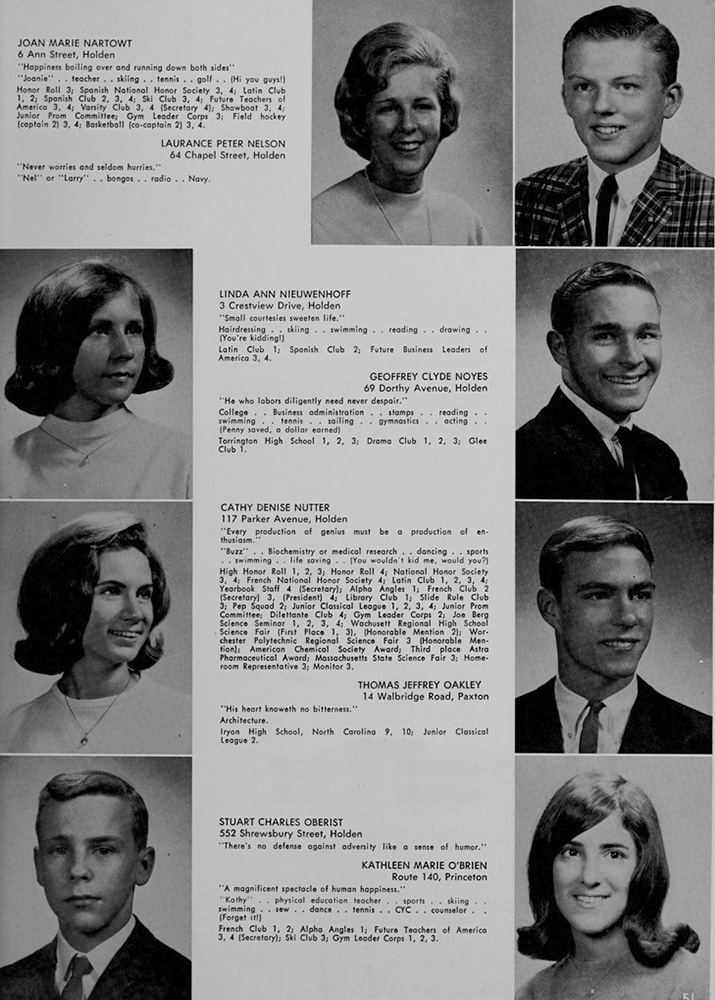 WRHS1965 yearbook page 51